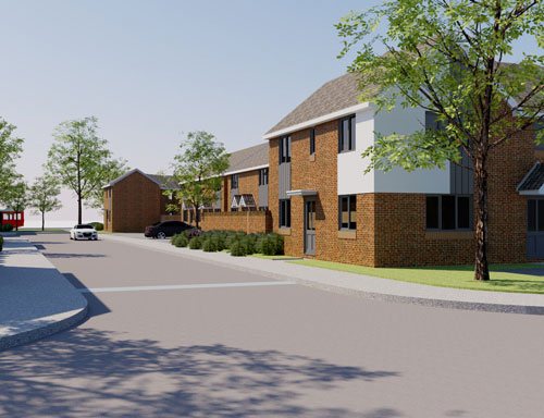 CGI of the Dudley Road scheme