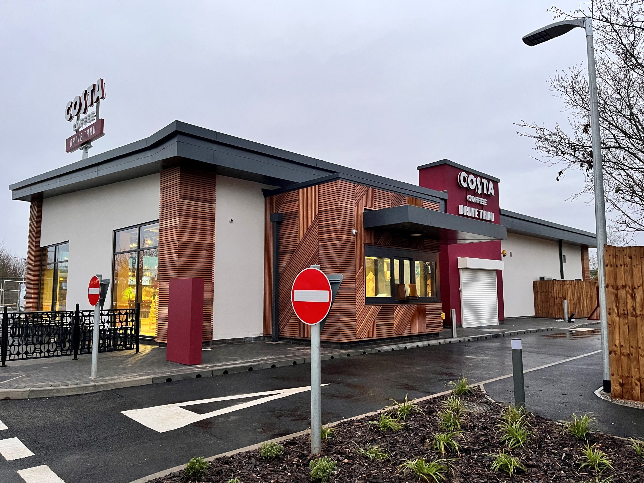 New roadside retail scheme in Stoke-on-Trent features Costa Coffee and Greggs